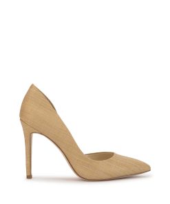 Prizma D'Orsay Pump in Natural Raffia