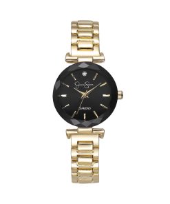 Diamond Dial Bracelet Watch in Gold