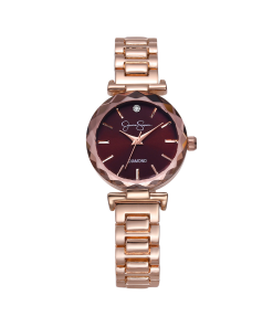 Diamond Dial Bracelet Watch in Rose Gold