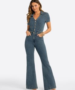 JS Jessica Simpson Lyra Jumpsuit in Reflector