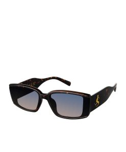 Modern Rectangular Sunglasses in Tortoise