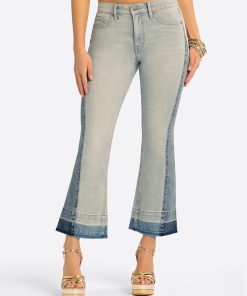 JS Jessica Simpson Plano Ankle Flare Jean in Edgewater