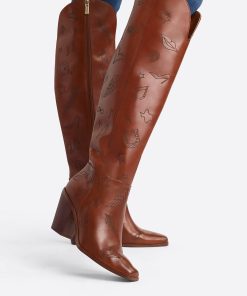 Jessica Simpson 2.0 Ravyn Icon Print Boot in Dark Canyon