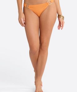 Crochet Ring Hipster Bottom in Clementine