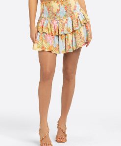 Two Tier Ruffle Skirt in Scene Stealer