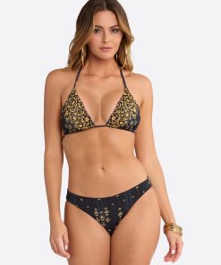 Reversible Triangle Bikini Top in Swipe Right