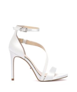 Rayli High Heel Sandal in Bridal White