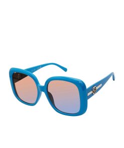 Retro Rectangular Sunglasses in Blue
