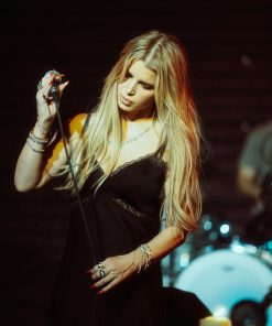 Jessica Simpson 2.0 Bias Dress in Black